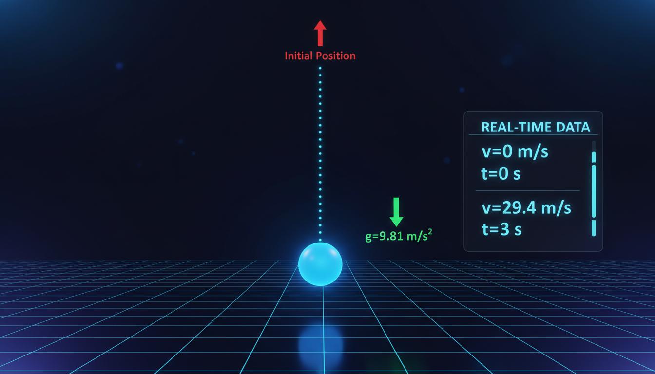 Simulacion de caida libre con gravedad