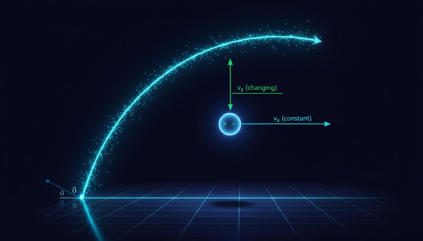 Lanzamiento parabolico con trayectoria curva